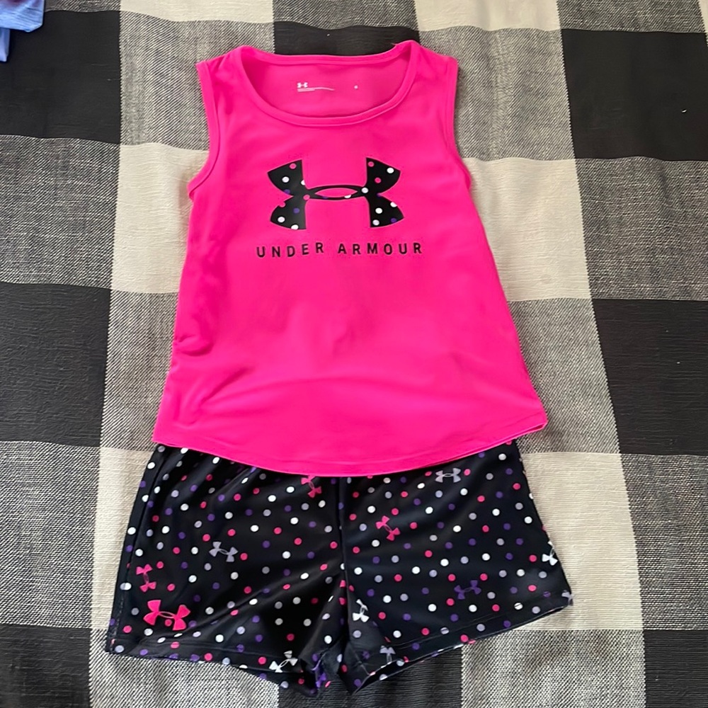 Tank and short set. Girls.